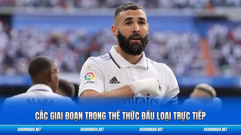 Các giai đoạn trong thể thức đấu loại trực tiếp