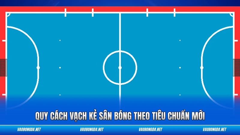 Quy cách vạch kẻ sân bóng theo tiêu chuẩn mới