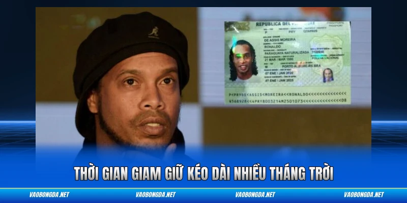 Thời gian giam giữ kéo dài nhiều tháng trời