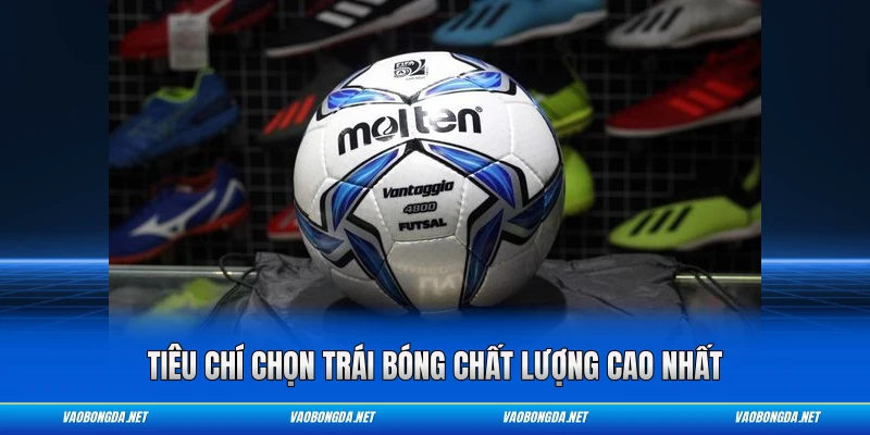 Tiêu chí chọn trái bóng chất lượng cao nhất