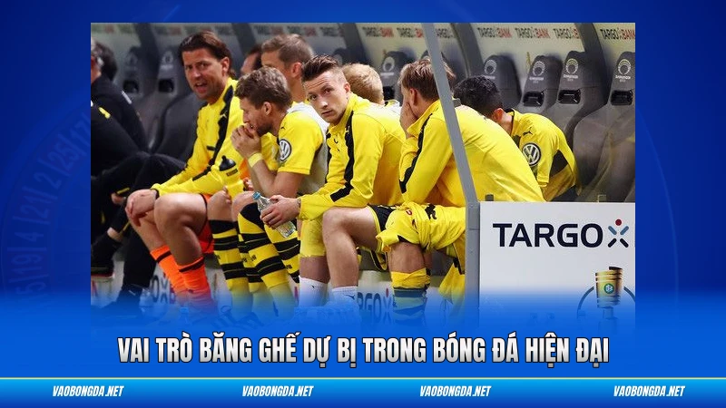 Vai trò băng ghế dự bị trong bóng đá hiện đại