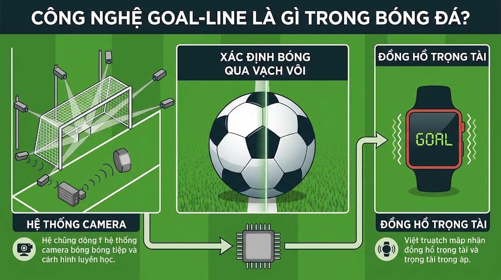 Công Nghệ Goal Line Là Gì? Toàn Tập Về Hệ Thống Mắt Thần 5 Công Nghệ Goal Line Là Gì Trong Bóng Đá?