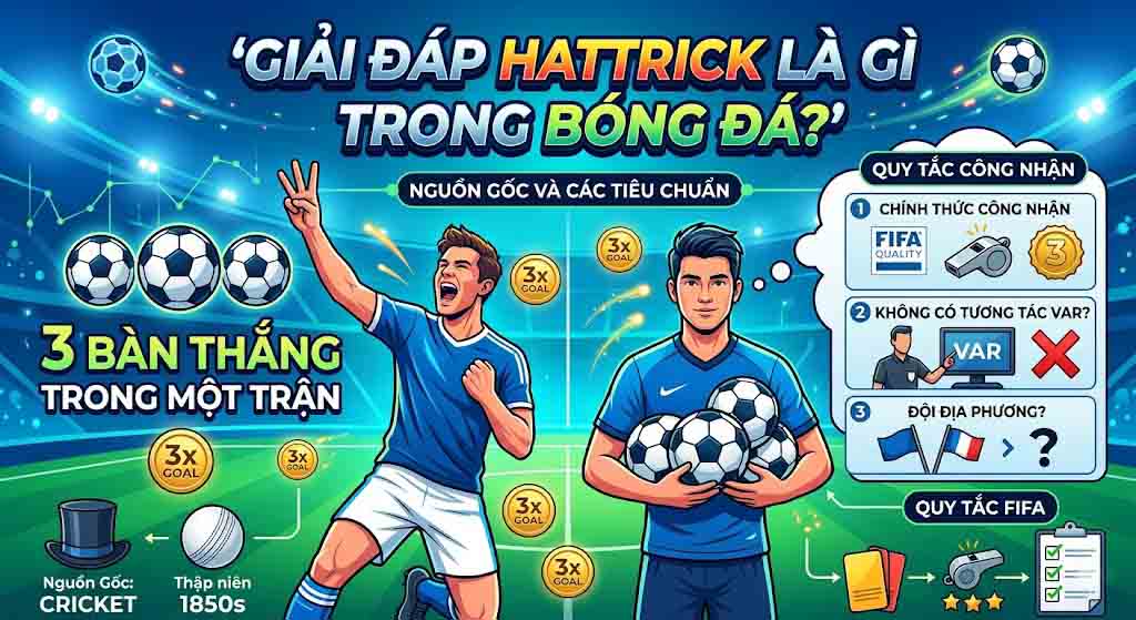 Giải Đáp Hattrick Là Gì Trong Bóng Đá?