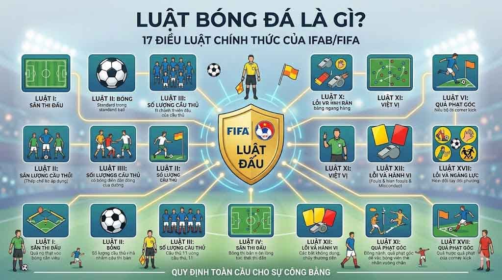 Luật bóng đá là gì
