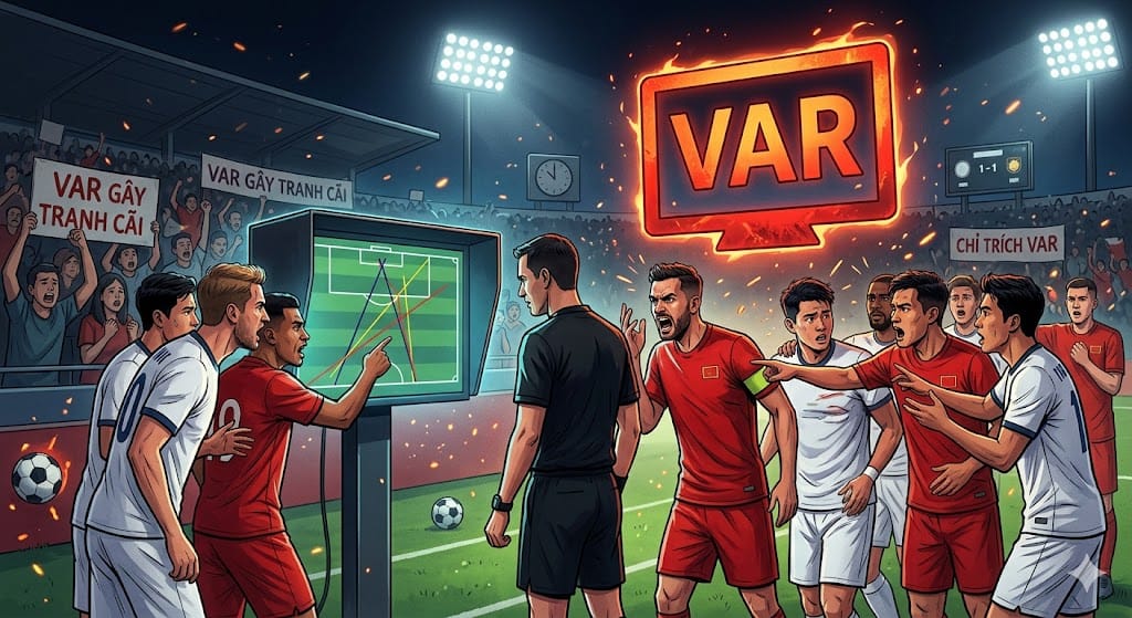 Vì Sao Công Nghệ VAR Lại Bị Chỉ Trích Và Gây Tranh Cãi?