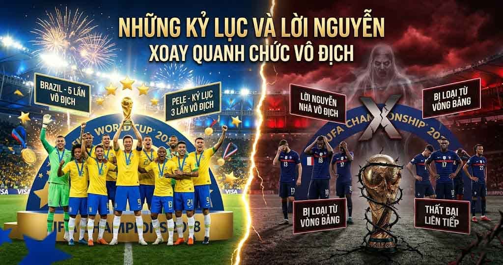 Những Kỷ Lục Và Lời Nguyền Xoay Quanh Chức Vô Địch